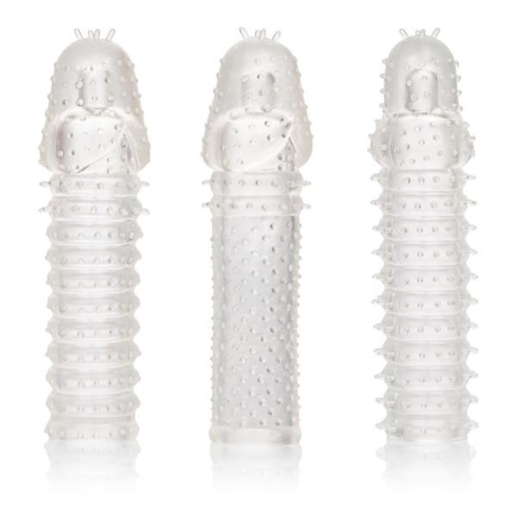 3 Piece Extension Kit Clear - Penis Extensions