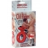 Clit Flicker With Wireless Stimulator - Red - Couples Vibrating Penis Rings