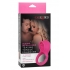 Teasing Tongue Enhancer Pink Vibrating Cock Ring - Couples Penis Rings