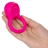 Teasing Tongue Enhancer Pink Vibrating Cock Ring - Couples Penis Rings