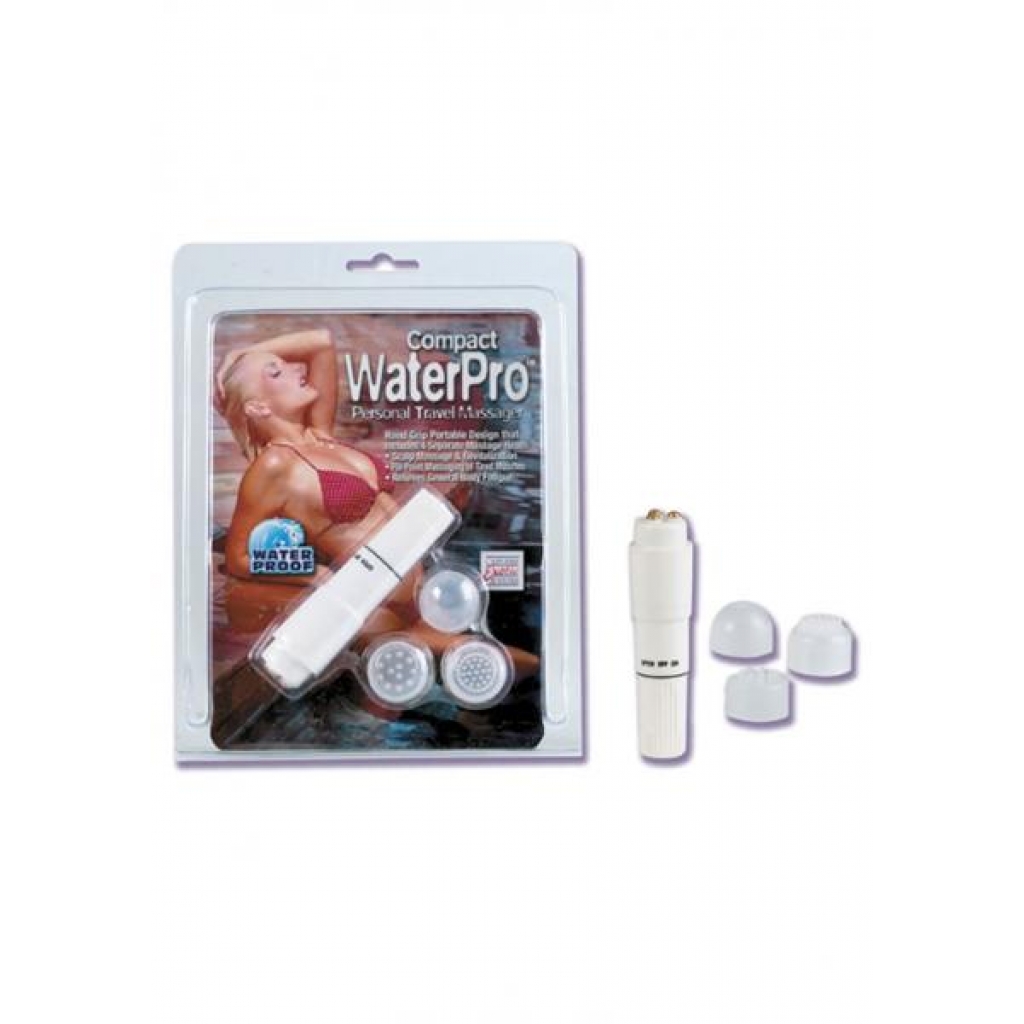 Compact Waterpro Personal Travel Massager - Multi-Use Pleasure