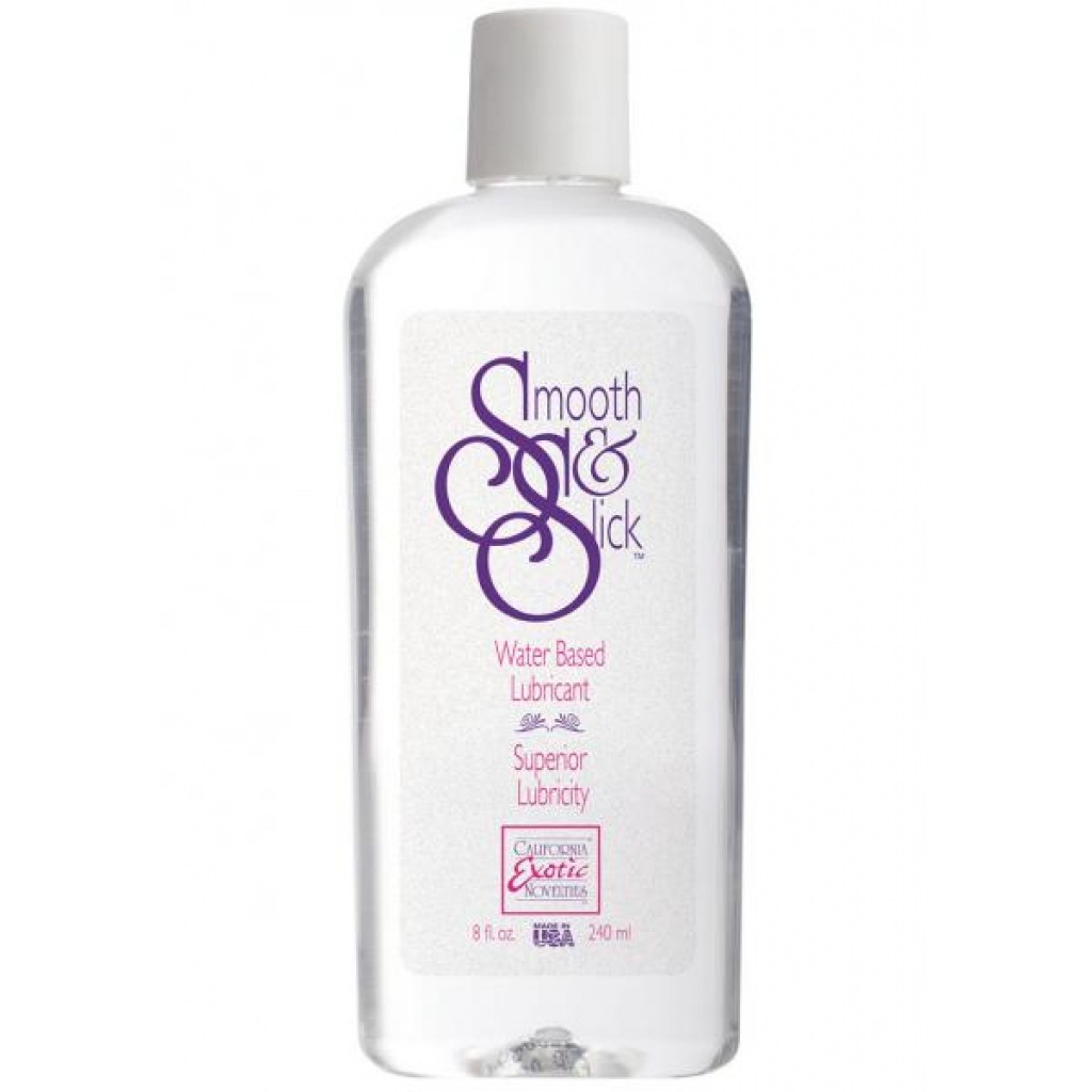 Smooth and Slick Water Based Lubricant 8 oz - Lubricants