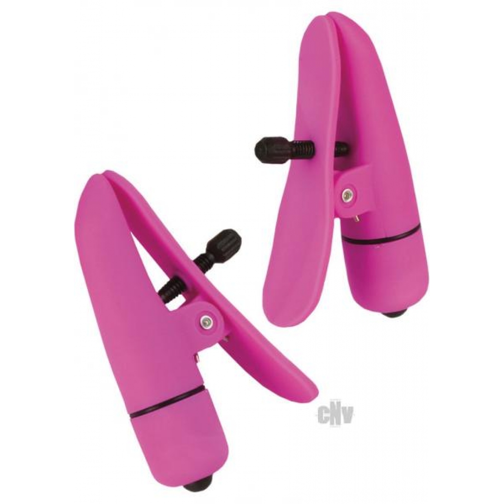 Nipple Play Nipplettes Pink Nipple Clamps - Nipple Clamps