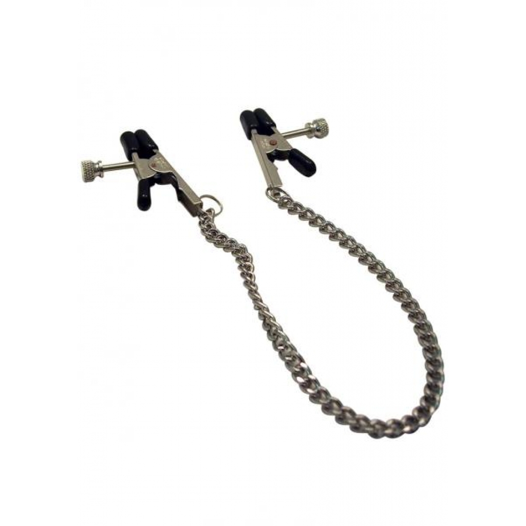 Bull Nose Nipple Jewelry Non Piercing Adjustable Silver - Nipple Clamps