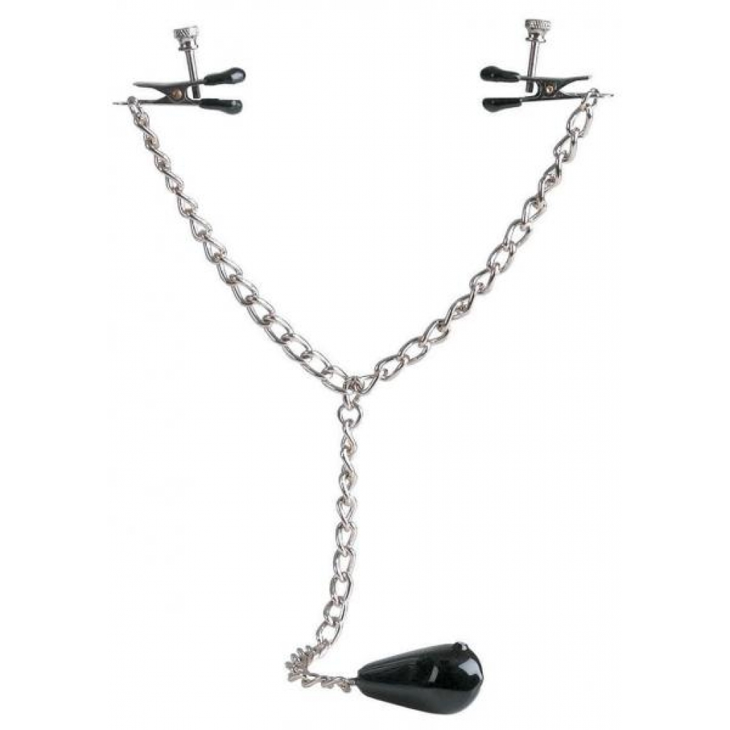 Weighted Nipple Clamps - Adjustable Pleasure