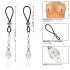 Nipple Play Non-Piercing Jewelry Crystal Teardrop - Nipple Clamps