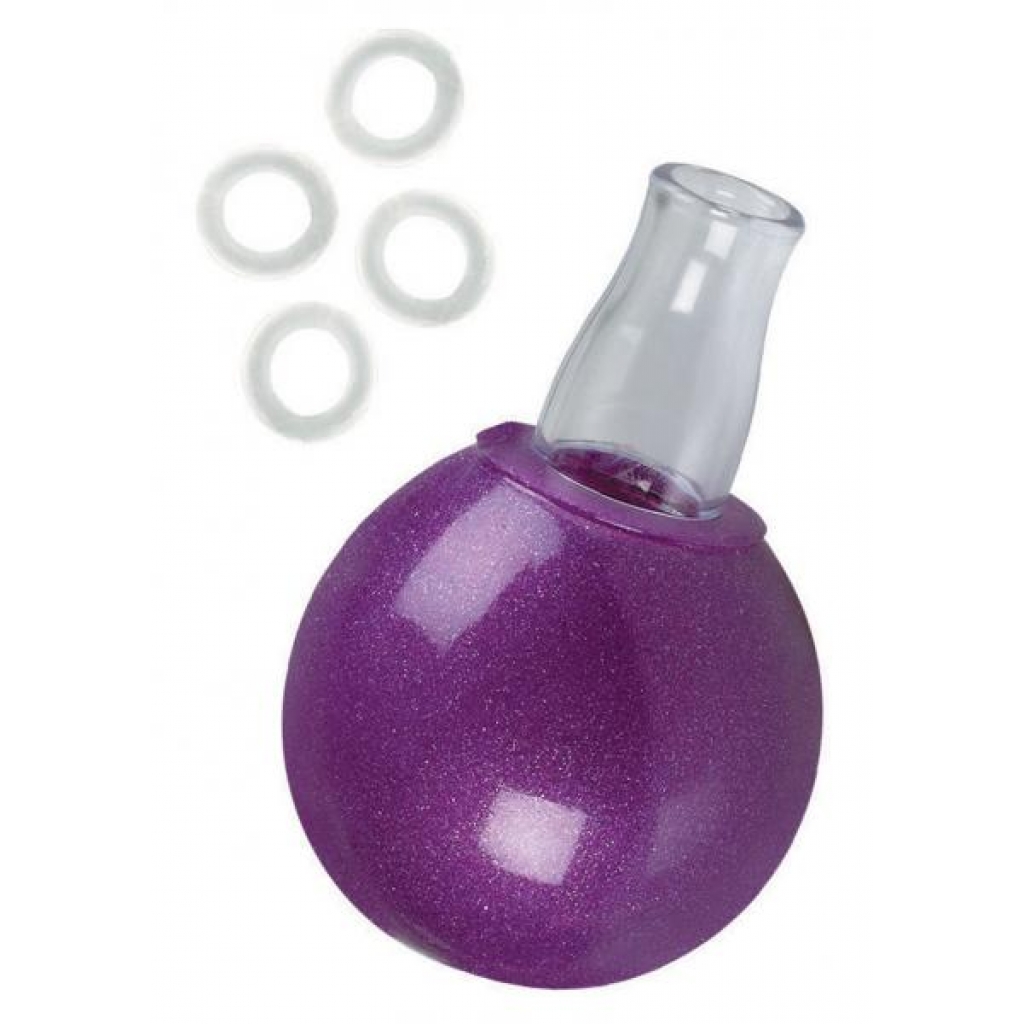 Nipple Bulb with 4 Nipple Erection Rings - Nipple Pumps