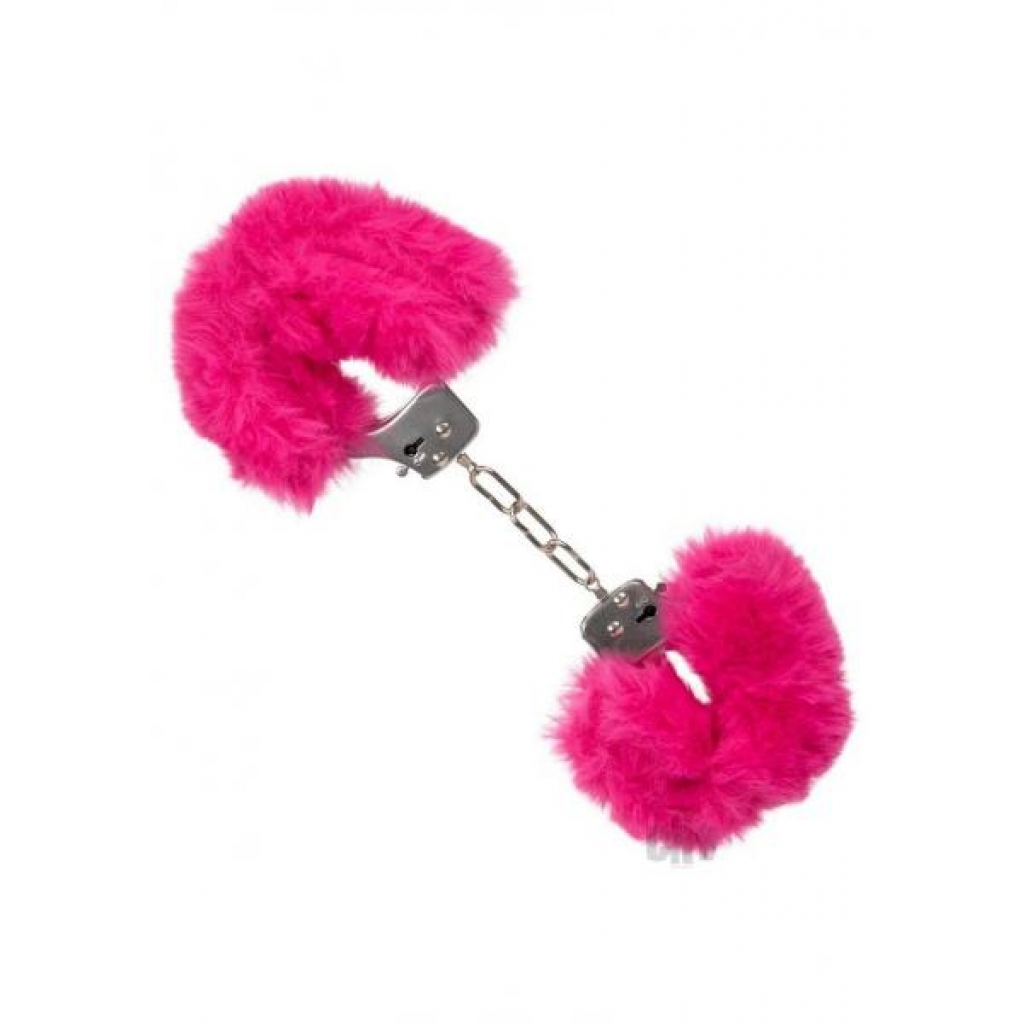 Ultra Fluffy Furry Cuffs Pink - Handcuffs