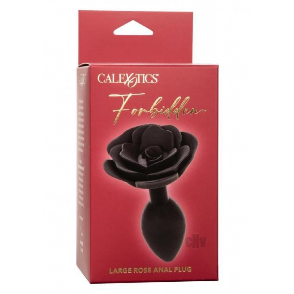 Forbidden Large Rose Anal Plug - Anal Plugs