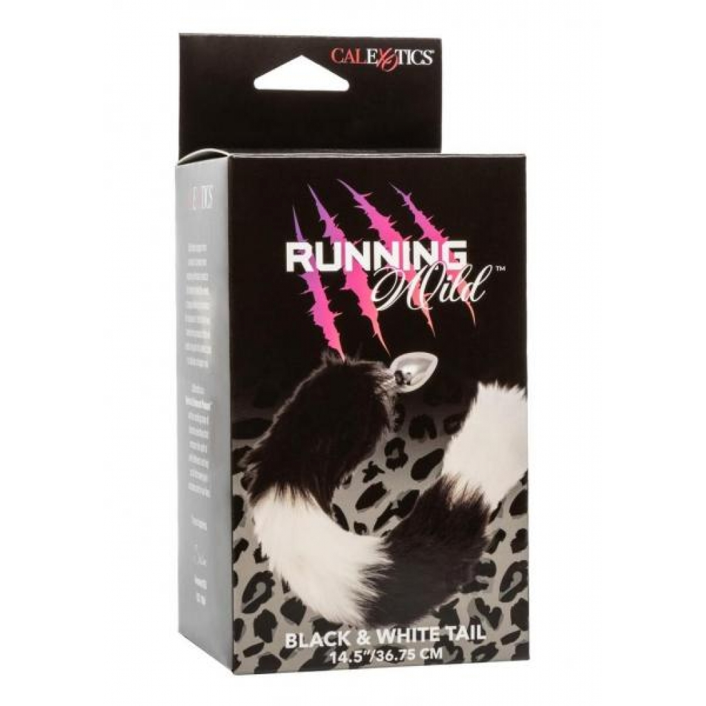 Running Wild Black/white Tail