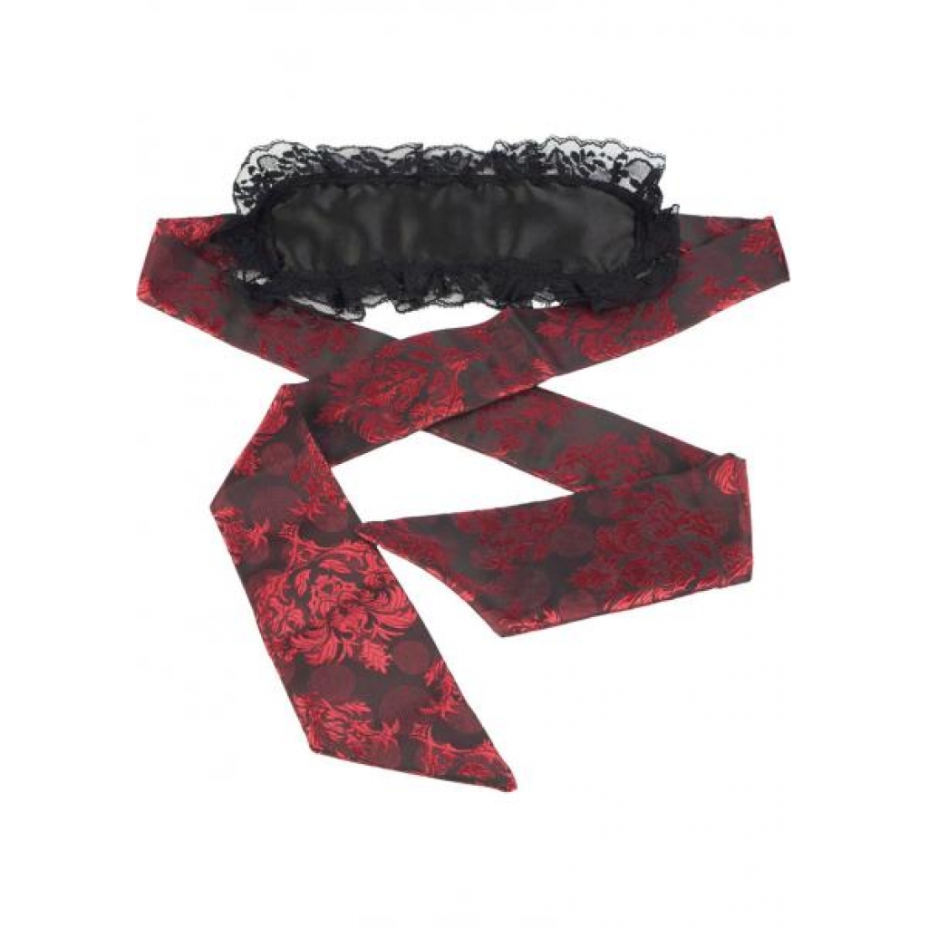 Scandal Eye Mask Black/Red - Blindfolds