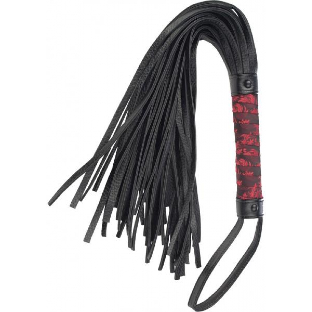 Scandal Flogger Black/Red - Floggers