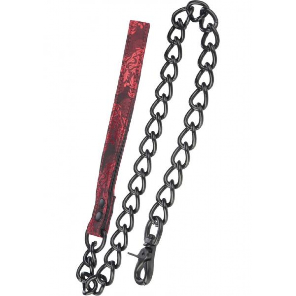 Scandal Leash Black/Red - Collars & Leashes