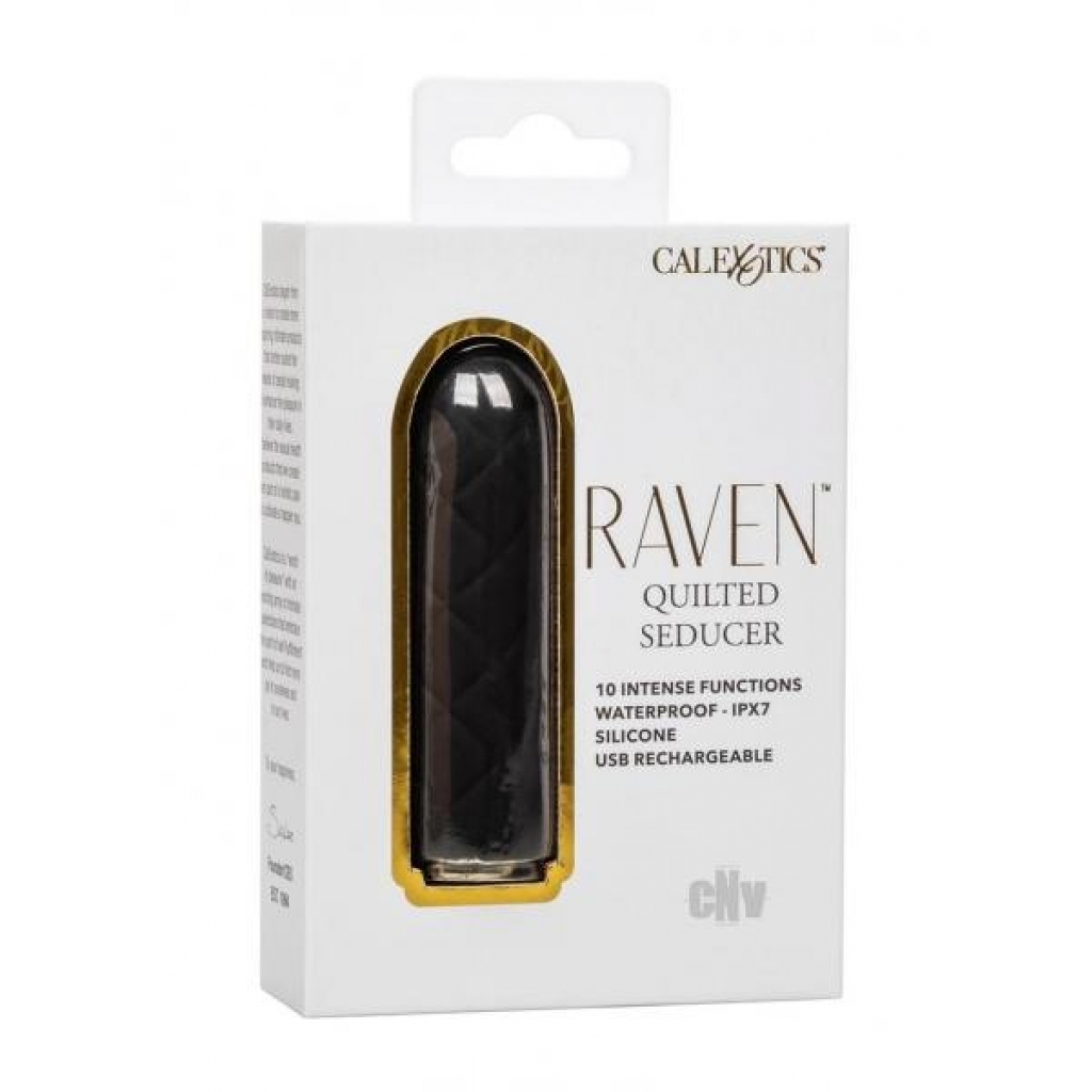 Raven Quilted Seducer - Bullet Vibrators