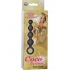 Coco Licious Silicone Booty Beads Black 4.5 Inch - Anal Beads