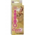 Coco Licious Silicone Booty Beads Pink 4.5 Inch - Anal Beads