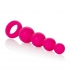 Coco Licious Silicone Booty Beads Pink 4.5 Inch - Anal Beads