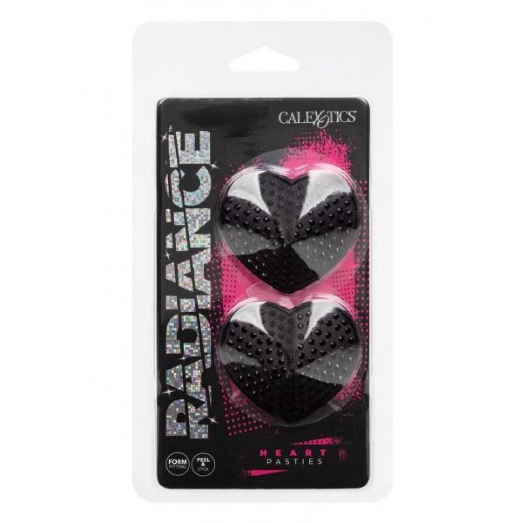 Radiance Heart Pasties Black - Pasties, Tattoos & Accessories