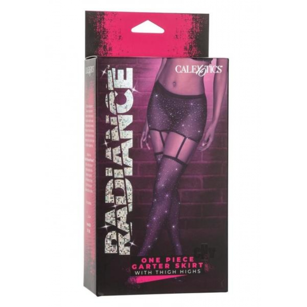 Radiance 1pc Garter Skirt Thigh High - Bodystockings, Pantyhose & Garters