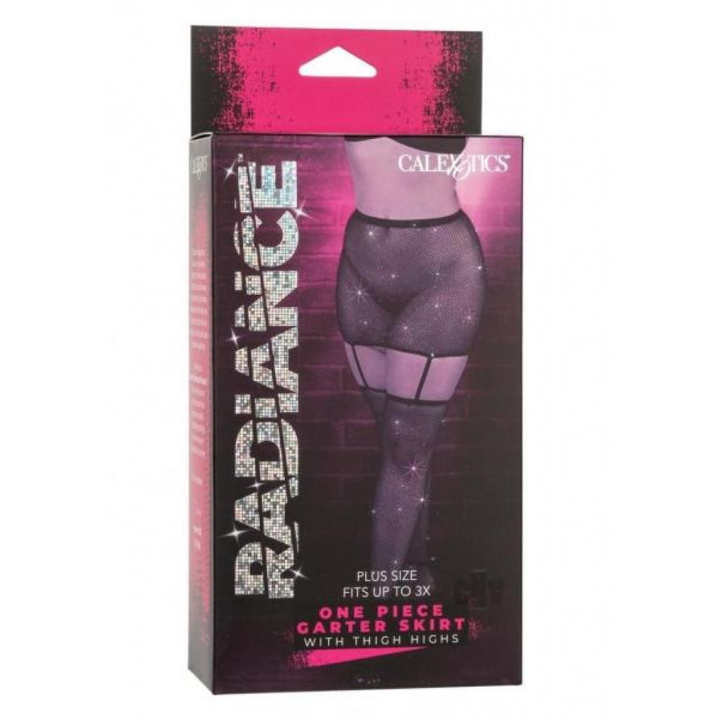 Radiance Ps 1pc Garter Skirt Thigh High - Bodystockings, Pantyhose & Garters