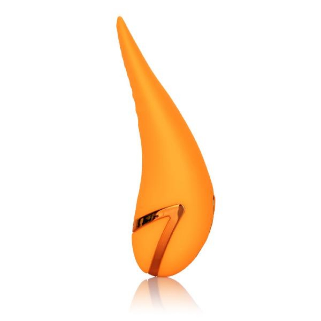 California Dreaming Hollywood Hottie Orange Vibrator - Clit Cuddlers