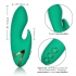 California Dreaming Sierra Sensation Green Rabbit Vibrator - Rabbit Vibrators