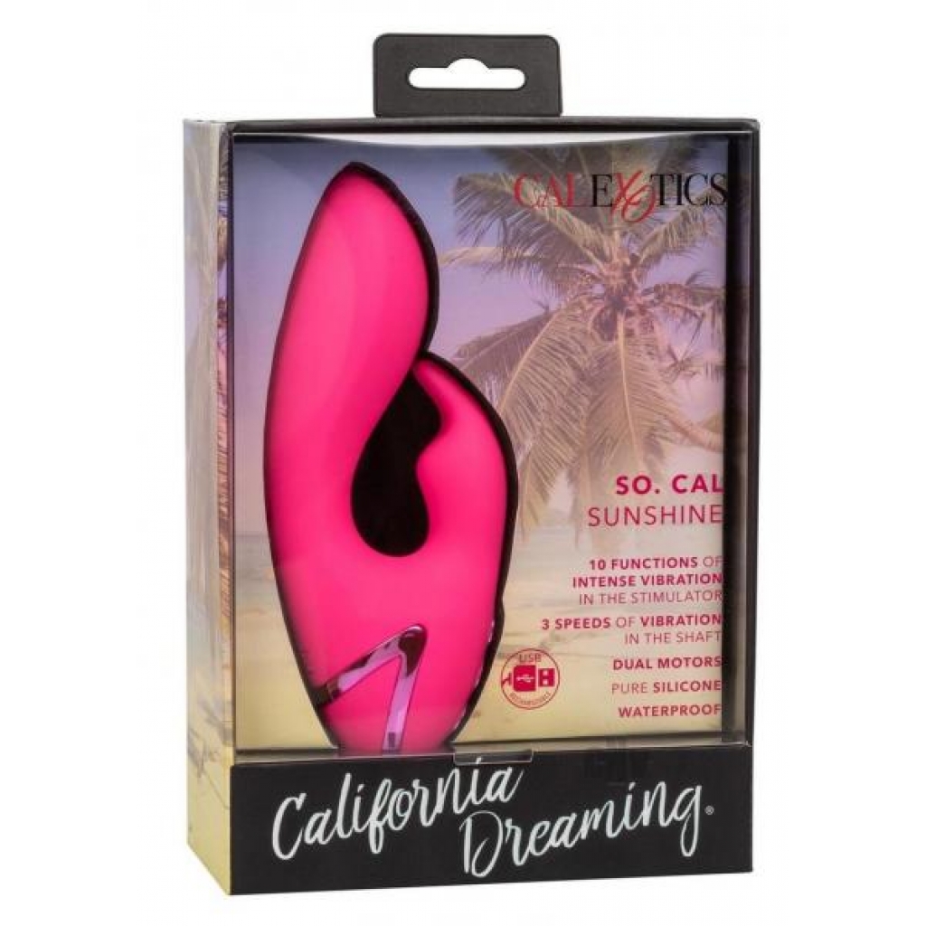 Cali Dreaming So Cal Sunshine Pink - Rabbit Vibrators