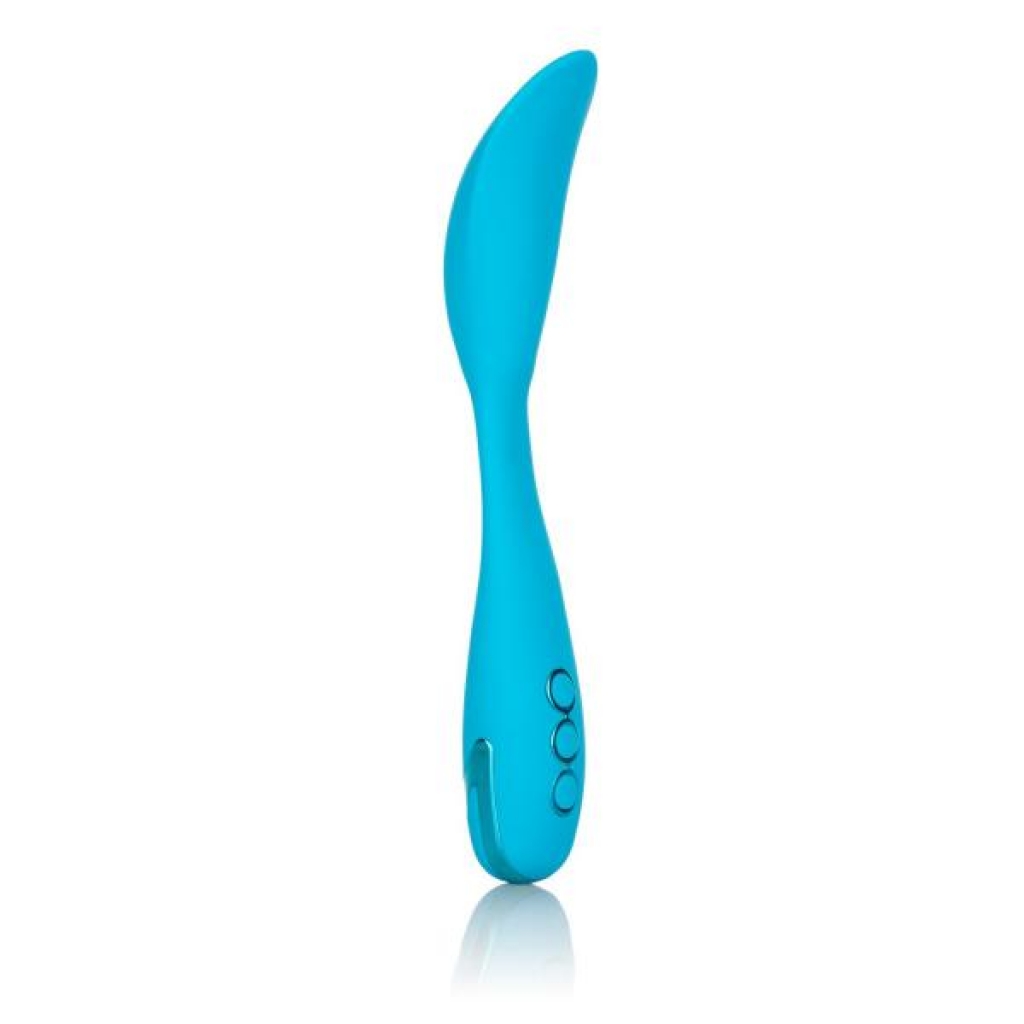 California Dreaming Palm Springs Pleaser Blue Vibrator - Modern Vibrators