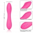 California Dreaming Surf City Centerfold Pink Vibrator - G-Spot Vibrators