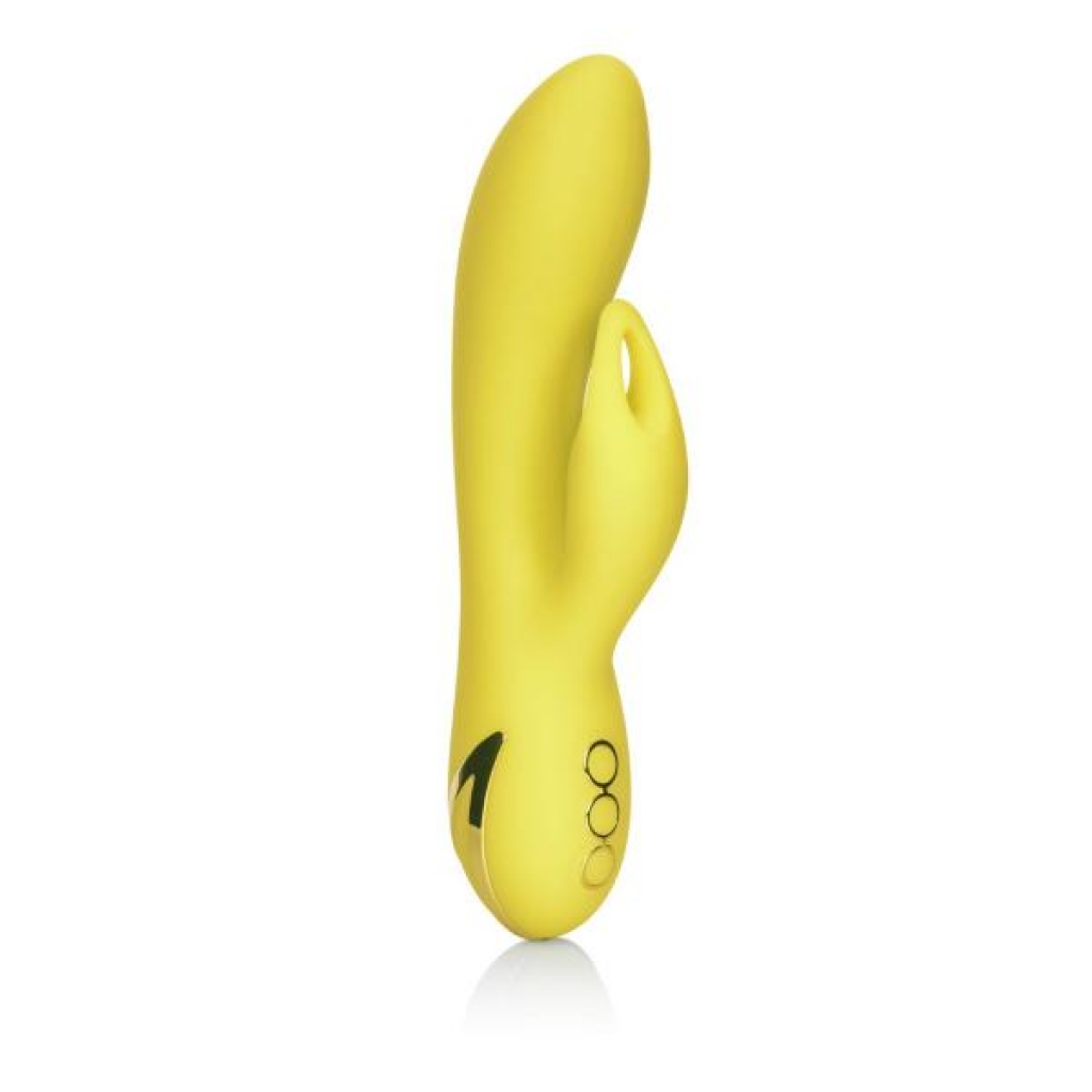 California Dreaming Venice Vixen Yellow Vibrator - G-Spot Vibrators Clit Stimulators