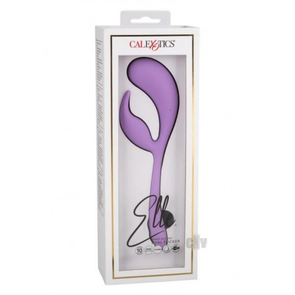 Elle Liquid Silicone Dual Flicker - Rabbit Vibrators