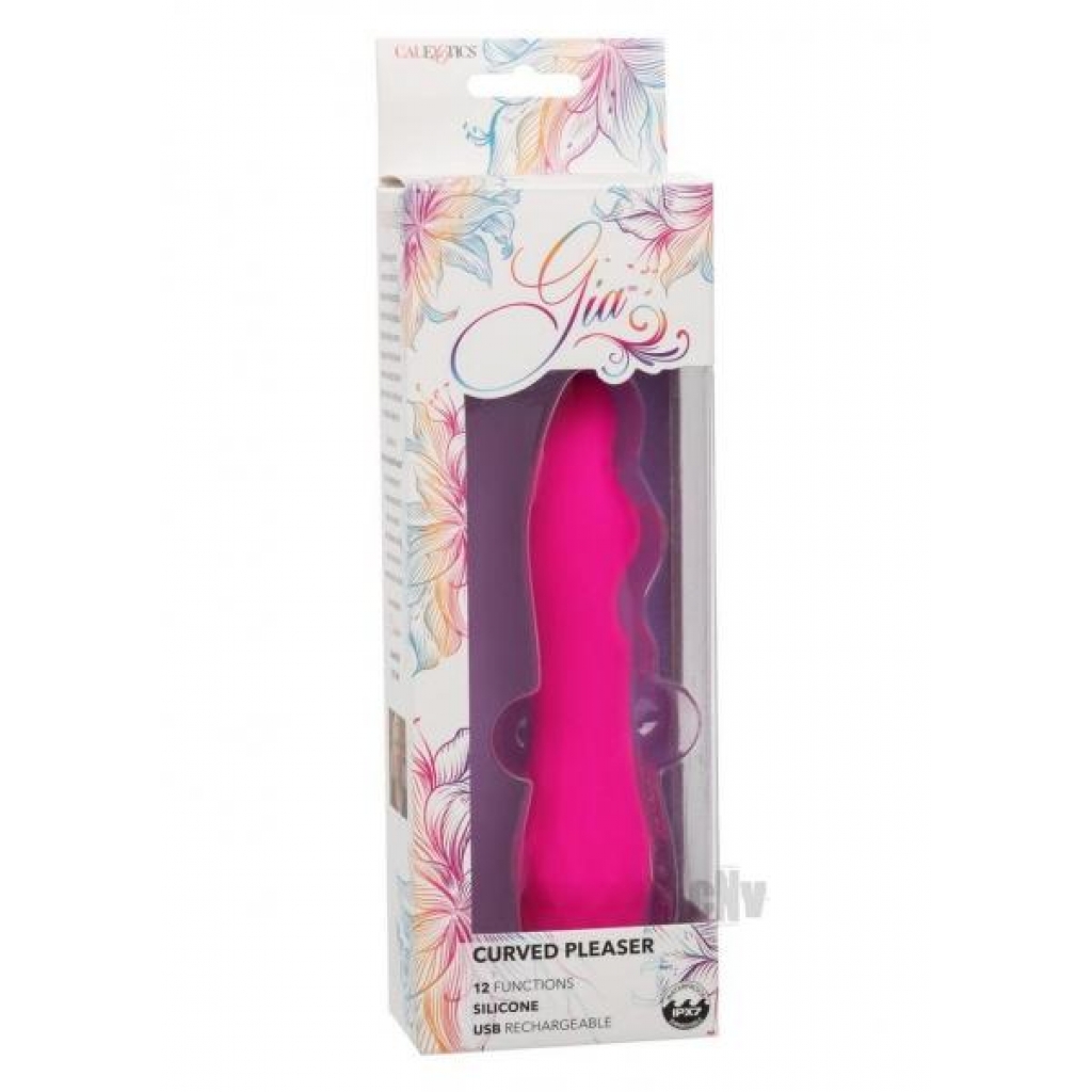 Gia Curved Pleaser - Pink