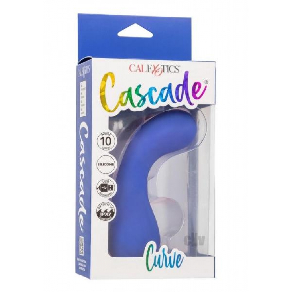 Cascade Curve Blue - G-Spot Vibrators