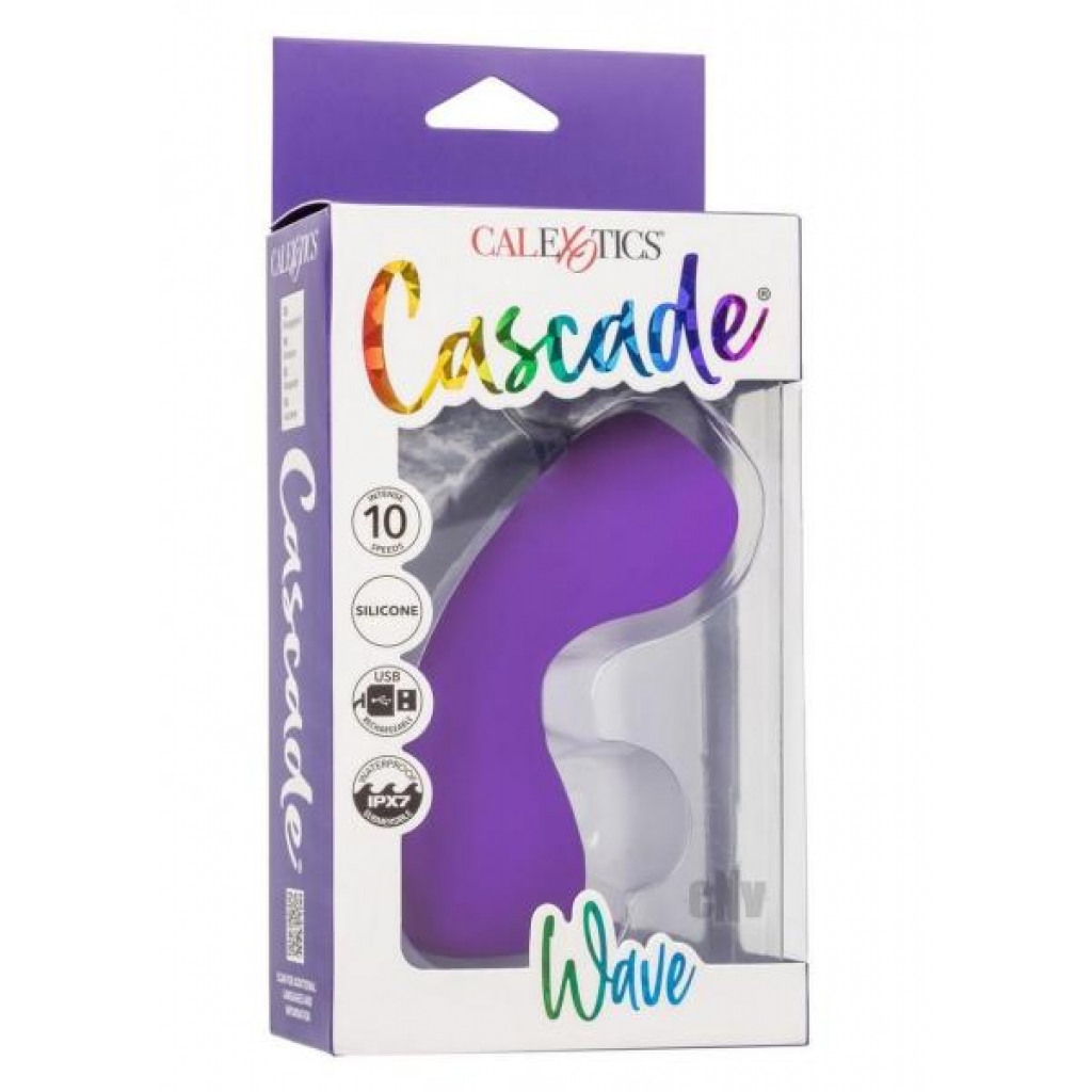 Cascade Wave Purple - Palm Size Massagers