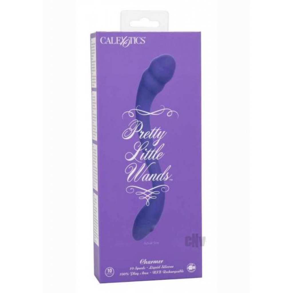 Pretty Little Wands Charmer Purple - Palm Size Massagers