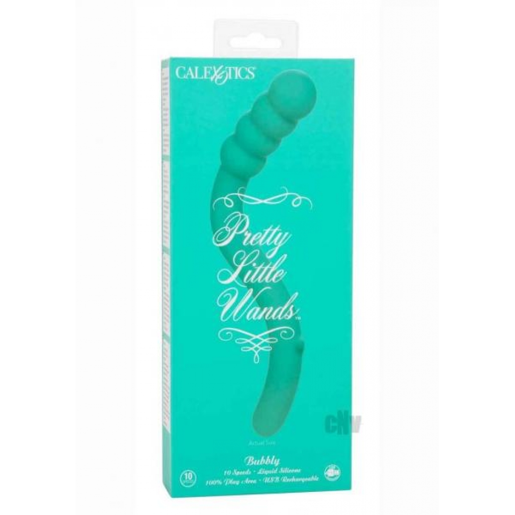 Pretty Little Wands Bubbly Aqua - G-Spot Vibrators