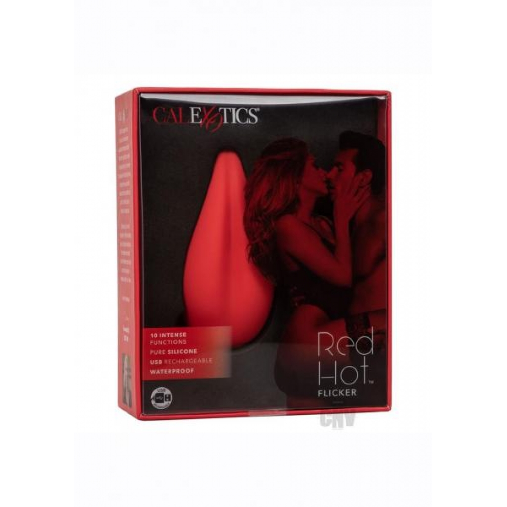 Red Hot Flicker - Intense Silicone Massager