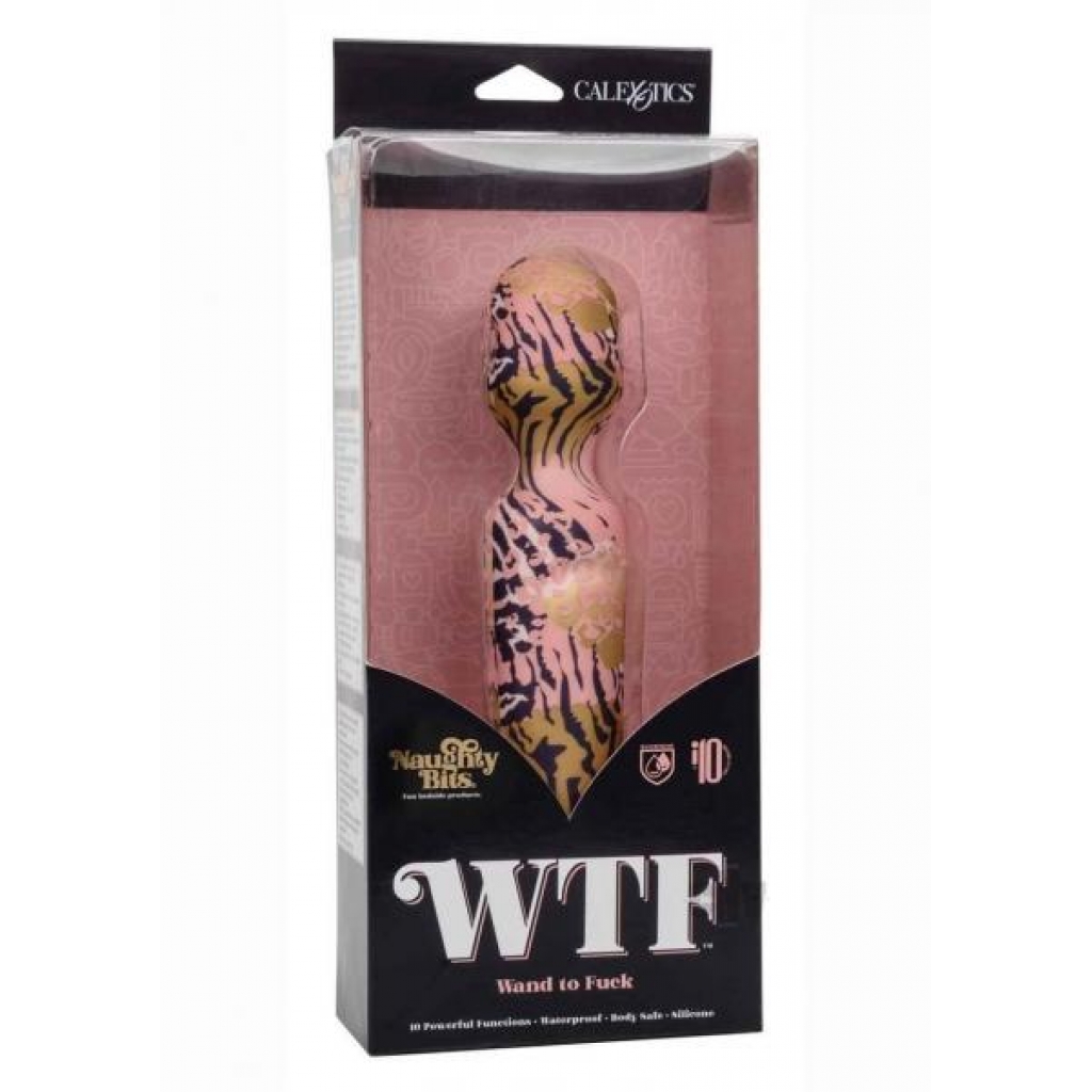 Naughty Bits Wtf Wand To F*ck - Palm Size Massagers