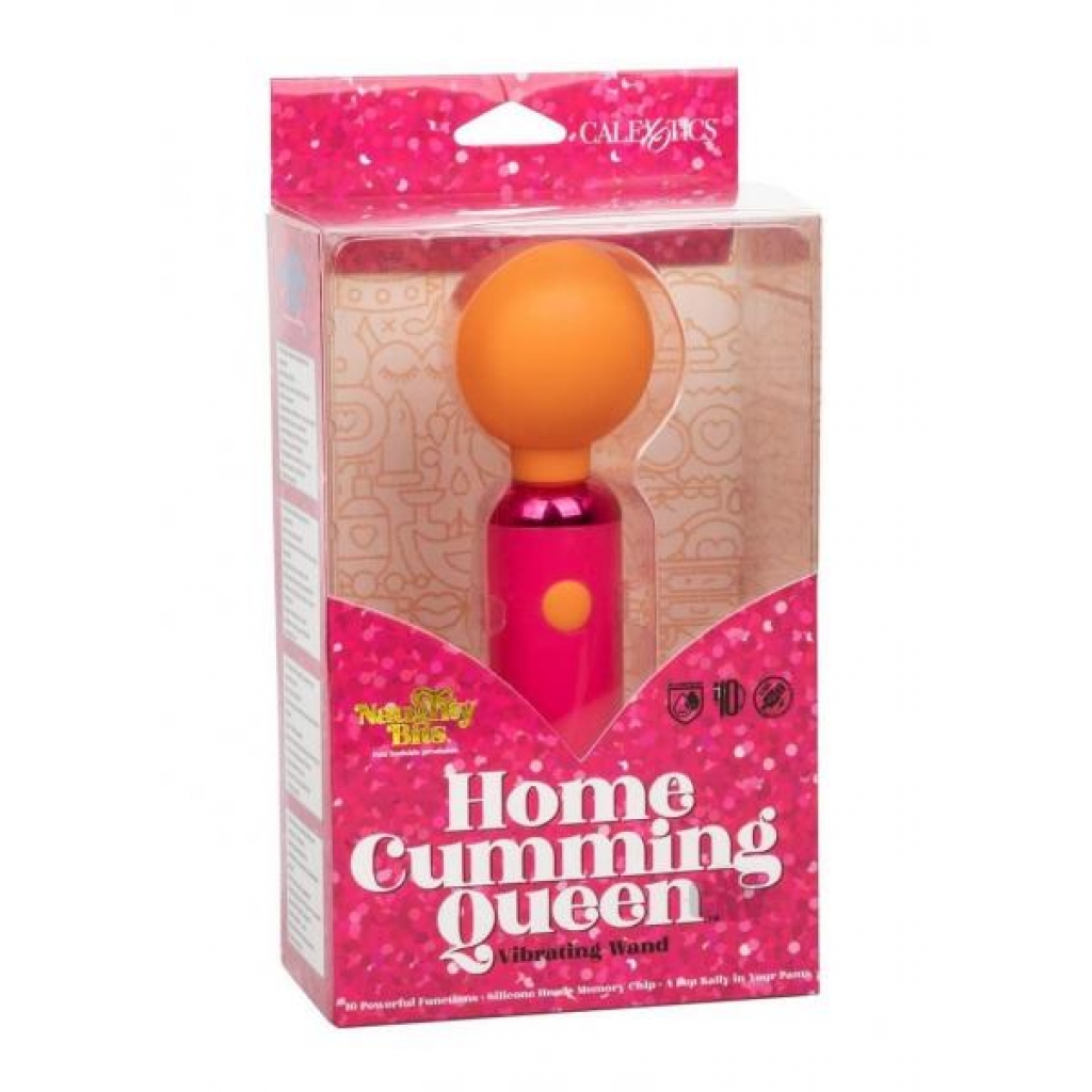 Naughty Bits Home Cumming Queen Pink - Palm Size Massagers