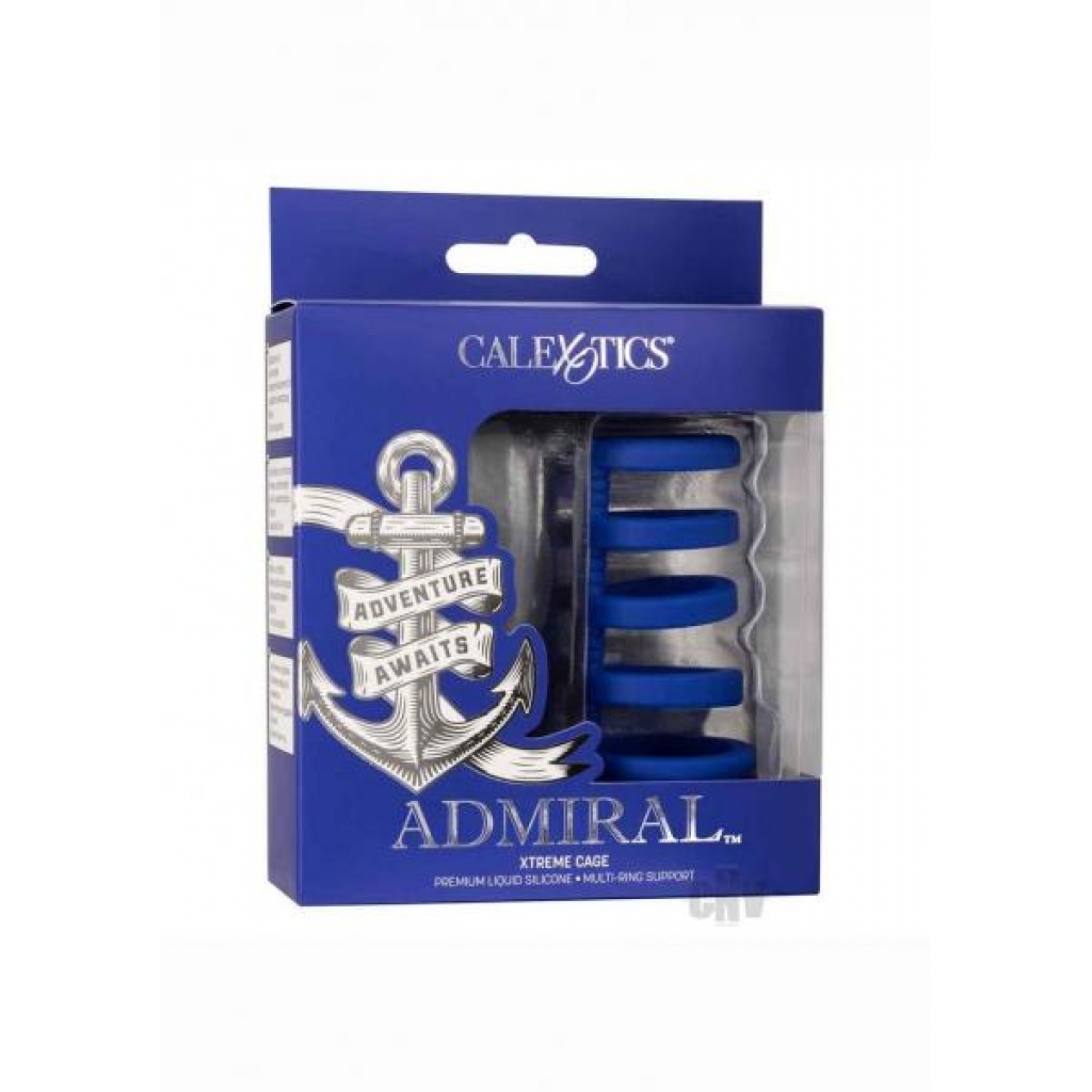 Admiral Xtreme Cage Blue - Chastity & Cock Cages
