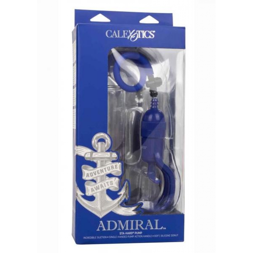 Admiral Sta Hard Pump Blue - Penis Pumps
