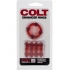 Colt Enhancer Rings Red - Stimulating Penis Rings