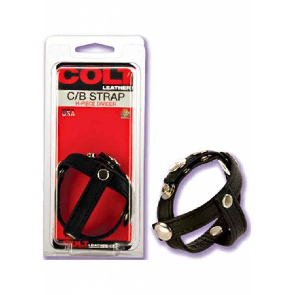 COLT LEATHER COCK & BALL STRIP H PIECE DIVIDER - Mens Cock & Ball Gear