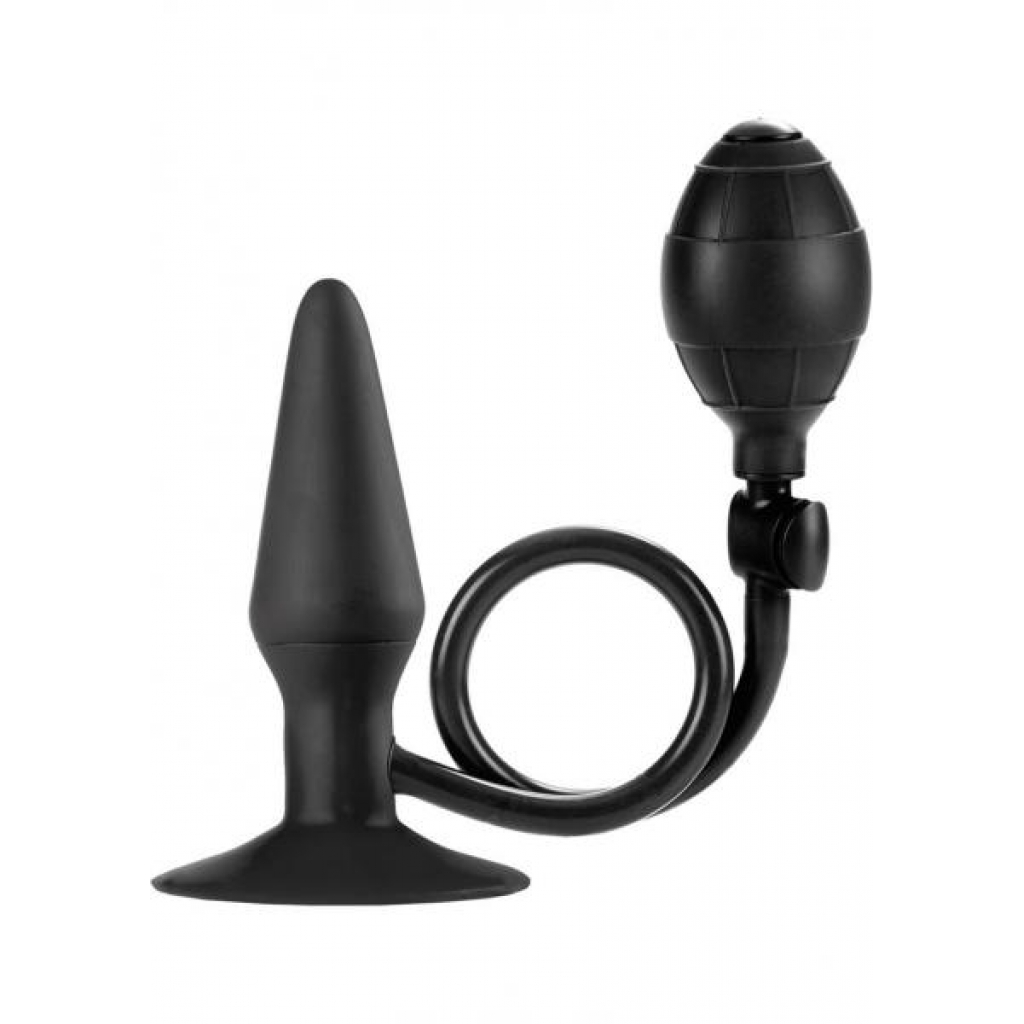 Colt Medium Pumper Plug Inflatable Black - Anal Plugs