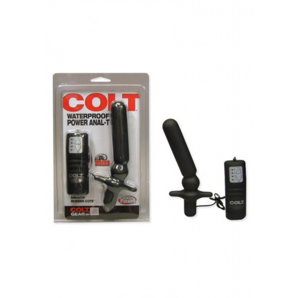 COLT ANAL T 6.5 INCH BLACK WATERPROOF - Prostate Massagers