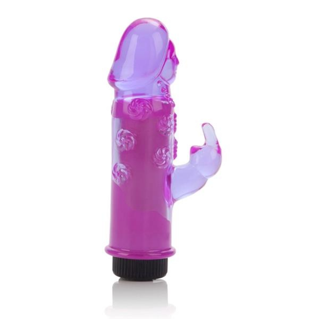 Amethyst Arouser 3 Inch Purple - Rabbit Vibrators