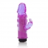 Amethyst Arouser 3 Inch Purple - Rabbit Vibrators