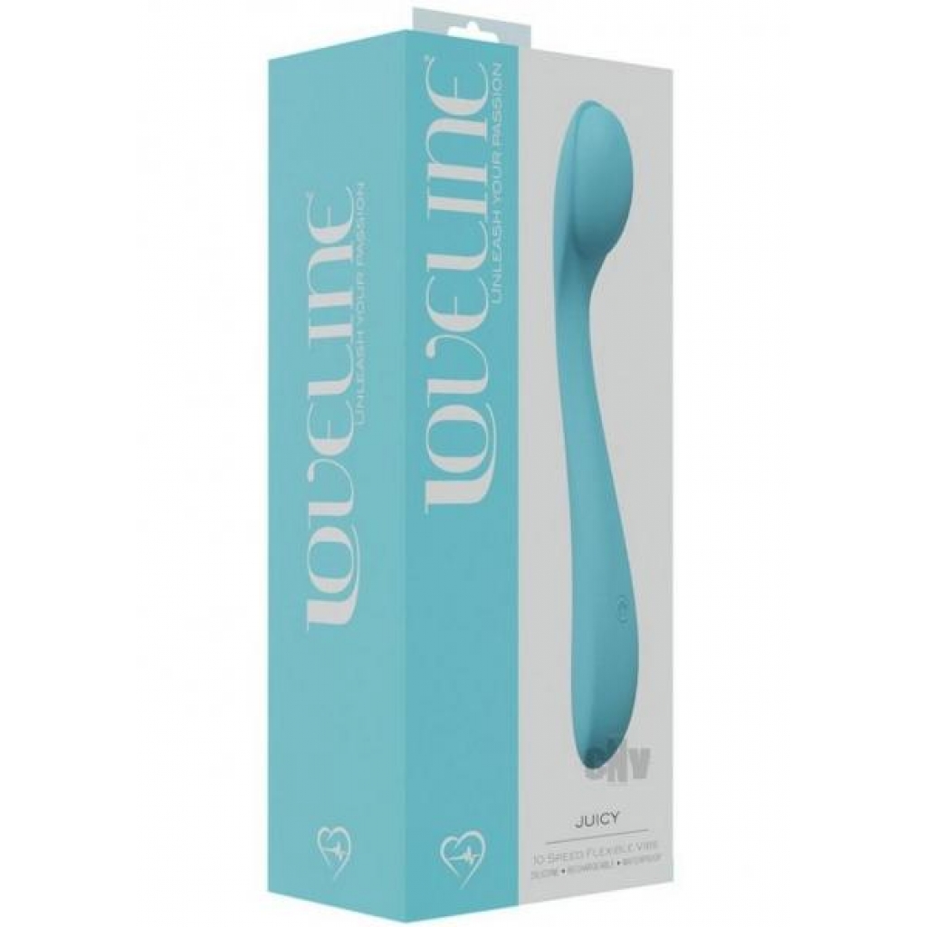 Juicy Flexible Vibe Blue - G-Spot Vibrators Clit Stimulators