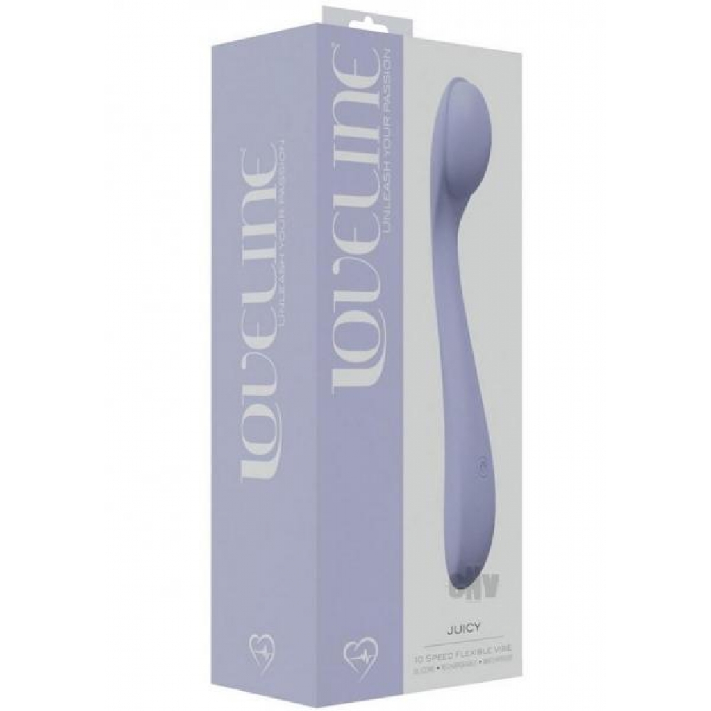 Juicy Flexible Vibe Lavender - G-Spot Vibrators Clit Stimulators