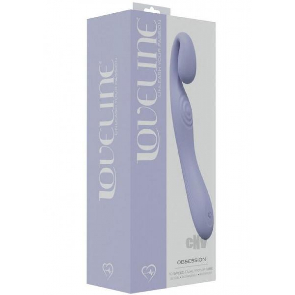 Obsession Dual Motor Vibe Lavender - G-Spot Vibrators Clit Stimulators